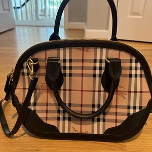Burberry “Orchard Check Satchel”